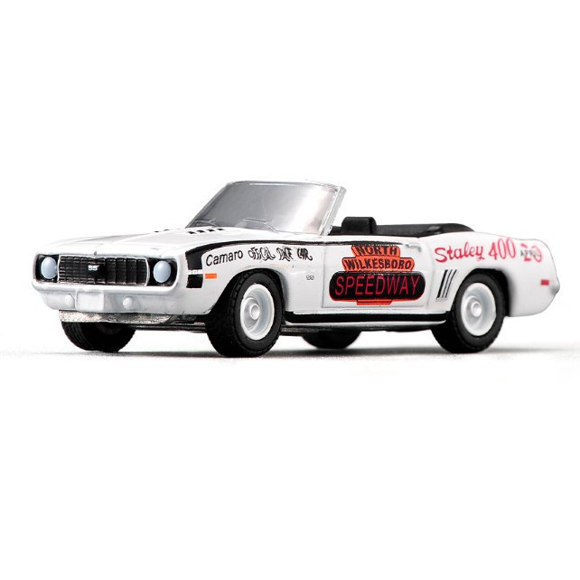 Đèn Xanh 1 / 64 Hợp Kim Xe Mẫu 1969 Chevrolet Camaro SS Cơ Chuyển Đổi Xe Cổ Điển