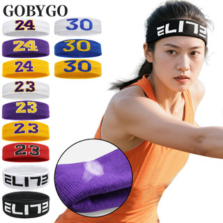 GOBYGO Thể Thao Băng Đô Quấn Tóc Thể Dục Thoáng Khí Thân Thiện Với Da Mồ Hôi Dệt Kim Sweatband