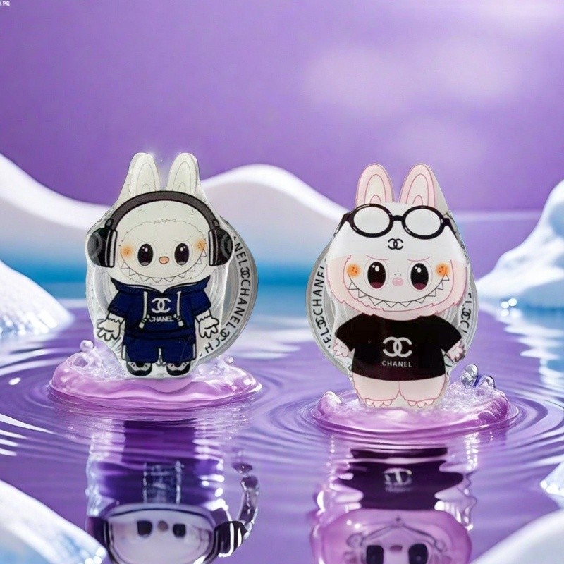 Giá đỡ điện thoại từ tính hoạt hình dễ thương 3D Labubu Popsocket Magsafe