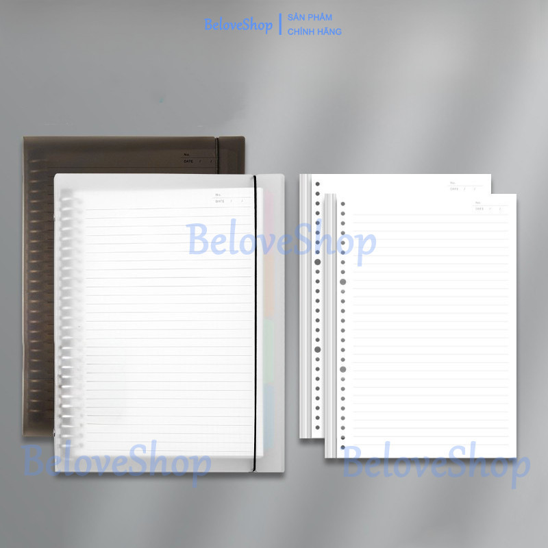 Sổ còng bìa sổ còng A4 A5 B5 binder còng sắt 20 26 30 còng làm sổ tay, sổ ghi chép, take notes