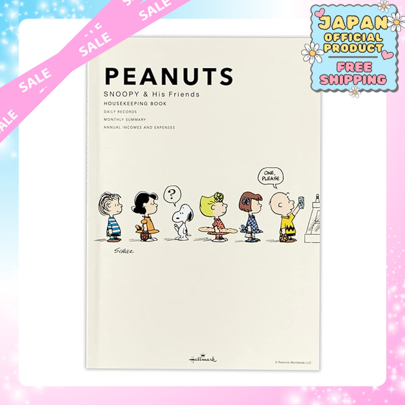 Snoopy Budget Book Lineup｜Japan Official
