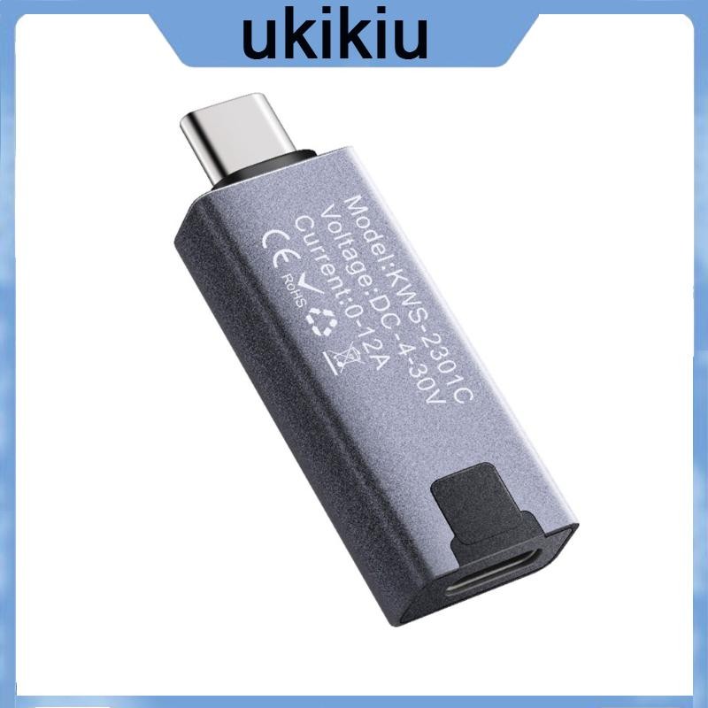 UKI KOWSI Máy kiểm tra dòng điện áp USB C Máy đo Vôn kế Ampe kế Máy dò