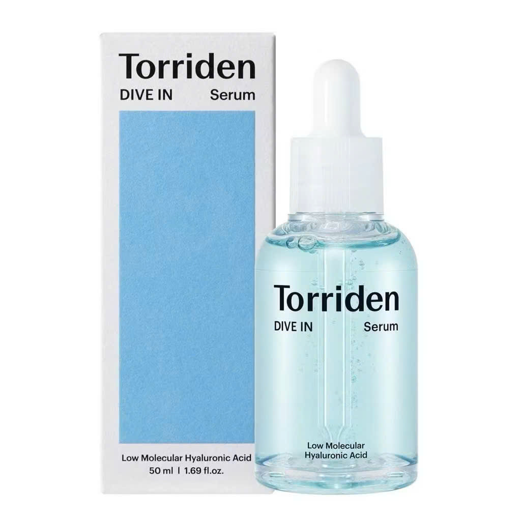 Tinh chất TORRIDEN siêu cấp nước và phục hồi Torriden DIVE-IN Serum Hyaluronic Acid HA phân tử thấp 