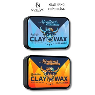 Sáp Vuốt Tóc Nam Menitems Ultra Grip 90g Clay Wax Vi Tinh Thể Giữ Nếp Tự Nhiên Hiệu Năng Cao