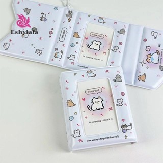 Eshylala 3 Inch 40 Khe Cắm Thẻ Ảnh Hộp Đựng Thẻ Kpop Binder Thần Tượng Bưu Thiếp Lomo Card Album Ảnh Collector [MỚI]