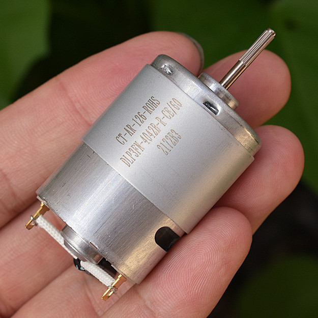 Motor 380 DC 12V tốc độ cao 25000 vòng/phút dùng cho DIY tự chế tạo thay thế linh kiện
