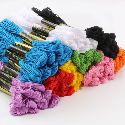 Beadia 5-10 miếng Nhiều màu Cross Stitch Thread Flos cho phụ kiện may bông DIY