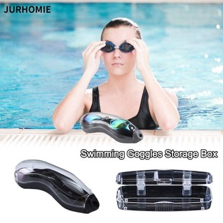 Hộp đựng kính lặn JURHOMIE - Kính bơi chống sương mù chống thấm nước - Phụ kiện đeo mắt và thiết bị bơi lội cho nam nữ