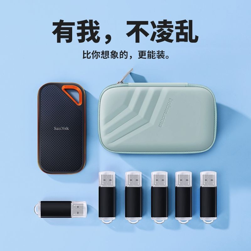 Thích hợp cho hộp bảo vệ ổ cứng thể rắn Sandisk E60 E80 E30 E61 E81 Lưu trữ ổ cứng di động 5.17