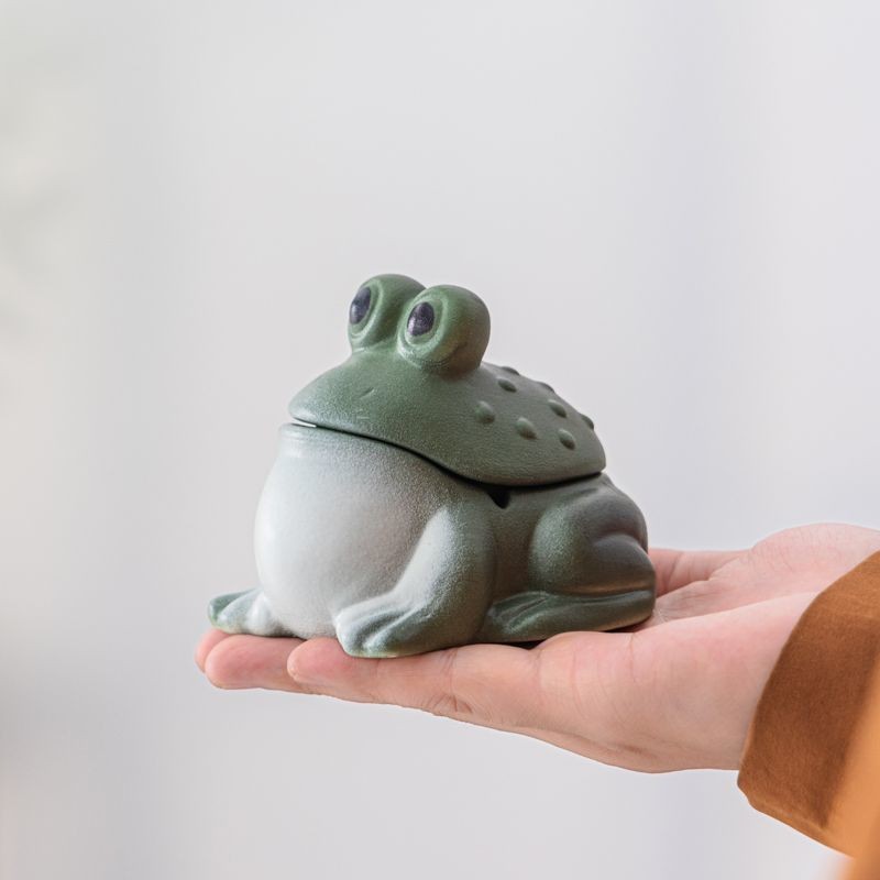 Ashtray  Bộ Gốm Ếch Trang Trí Nhà Ở Văn Phòng Nghệ Thuật Thủ Công​