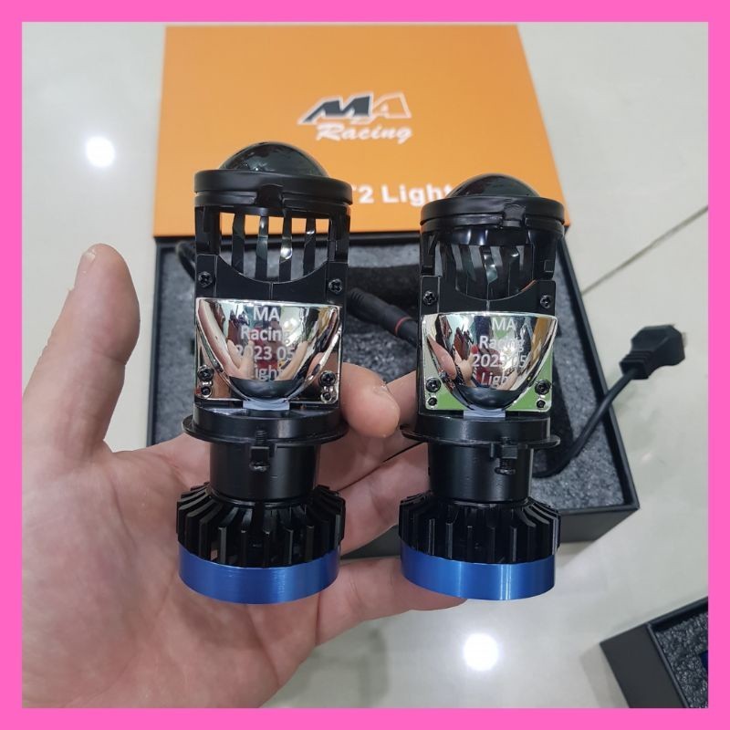 Bóng pha led bi cầu Mini T2 Light chân H4