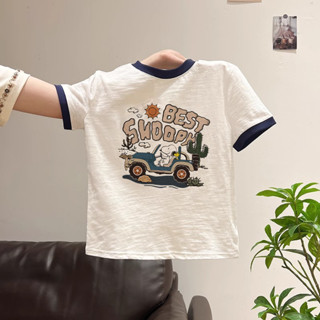 áo thun nữ ôm body trắng chất lượng cao baby tee mùa hè áo phông nữ cotton 100% SALMO