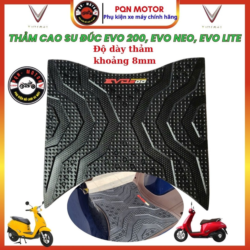 Thảm Xe Vinfast EVO 200 , EVO 200 LITE, EVO NEO. thảm lót sàn xe điện EVO 200. Thảm Lót Chân Xe EVO