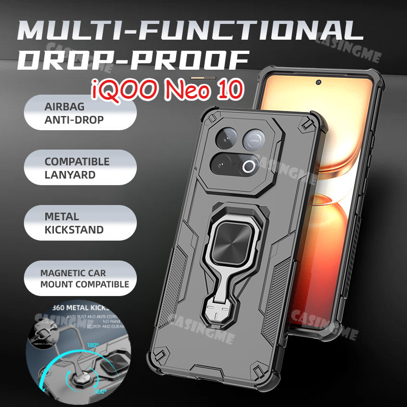 Dành Cho iQOO NEO 10 5G 2025 Vỏ Giáp Cứng Chống Sốc Cho iQOO Neo10 NEO 10 iqooNeo10 Neo10 10Neo 5G 2