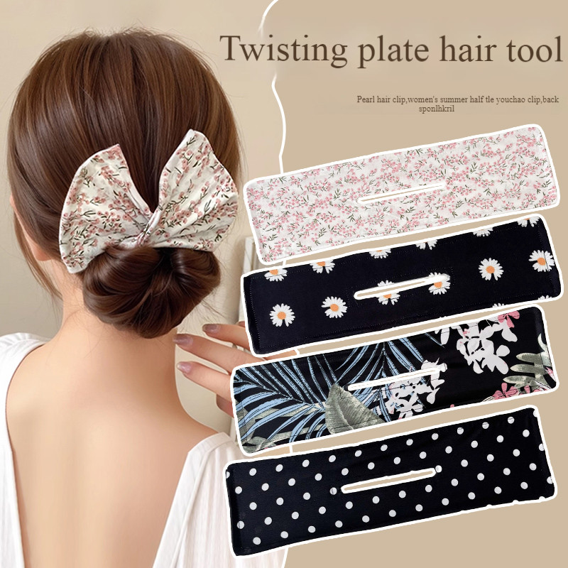 Máy Uốn Tóc Tiện Lợi Buộc Tóc Xoắn Tóc Bun Kẹp Thời Trang Nữ Magic Máy Làm Tóc Dụng Cụ Làm Tóc