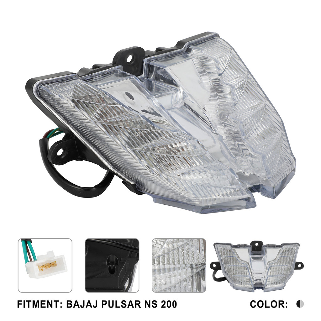 Đèn hậu xe máy cho Bajaj Pulsar 200NS NS200 FI ABS phụ kiện xe máy