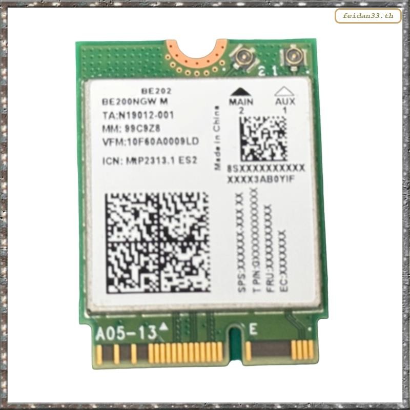 [L W H Y] WiFi 2400Mbps 7 BE202 M. 2 Card mạng Bluetooth 5.4 Bộ chuyển đổi không dây tốc độ cao ba b