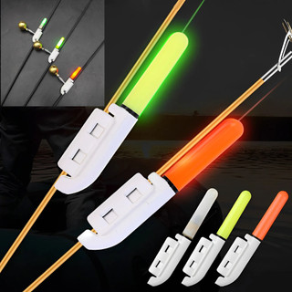  Câu Cá Dạ Quang Ánh Sáng Phát Sáng Gậy CR425 Pin Đá Phao Cảnh Báo Đèn Điện Cần Cá Phụ Kiên 