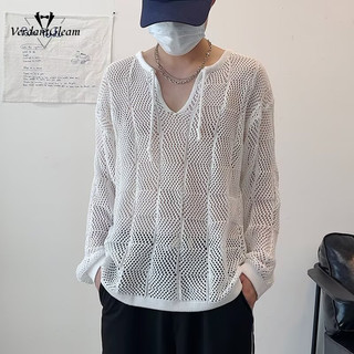 Áo lưới rỗng nam VG, che đậy hợp thời trang, đa năng chất lượng cao và dễ bảo trì