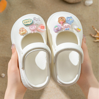 Children's Hole Shoes Girls 2025 Summer New Princess Mary Jane Non-Slip Soft Bottom Slippers 6GZE