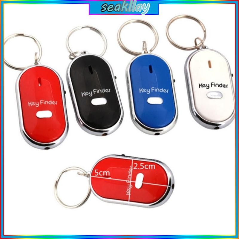 SC LED Báo Động Chìa Khóa Finder Với LED Beeping Móc Khóa Finder Còi Mất Chìa Khóa Finder