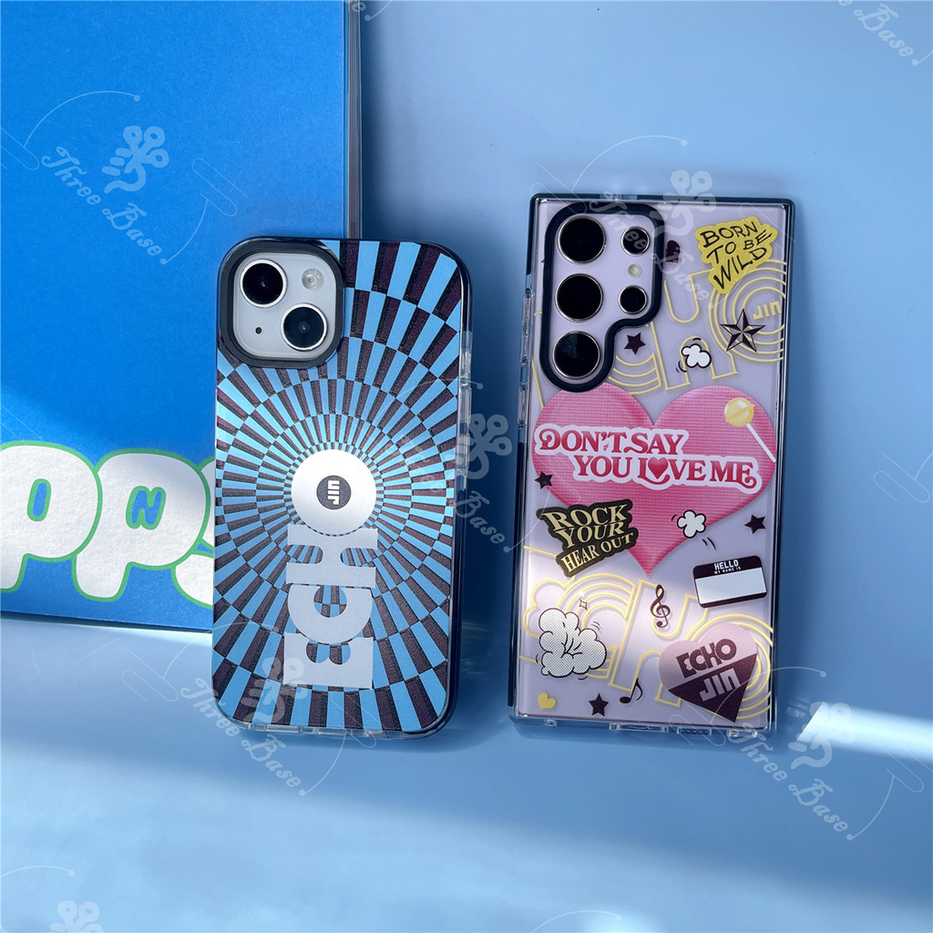 Ốp Lưng Điện Thoại KPOP JIN ECHO Cho iPhone 17 AIR 16 PROMAX 16E 15 PRO 14 PLUS 14 PROMAX 13 MINI 13