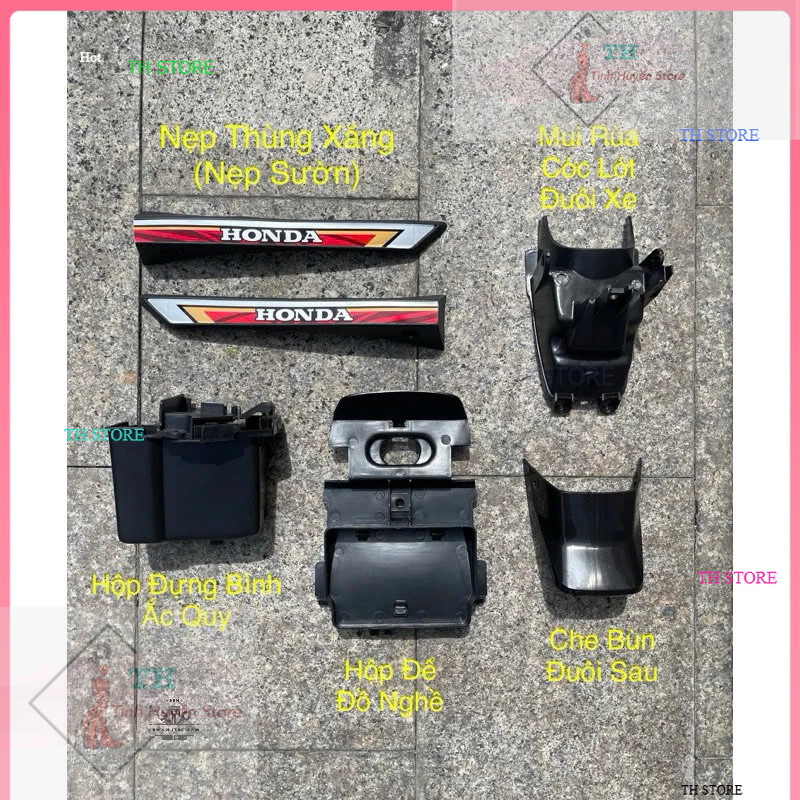 Đồ món nhựa đen xe HD Dream (Bán Lẻ) (TH STORE)