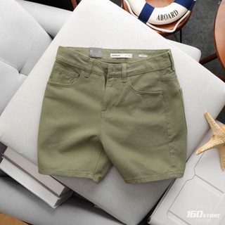 Quần Short Kaki Nam Sage Moss Form Regular QSID0245