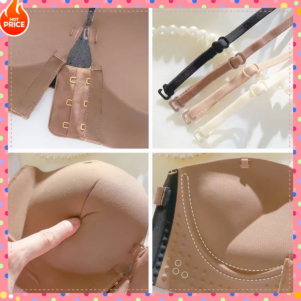 Áo ngực ngực nữ thời trang đóng cửa phía trước ngực nhỏ dành cho nữ Đồ lót không dây mềm mại dành cho nữ | BigBuy360 - bigbuy360.vn
