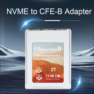 Bộ chuyển đổi NVME sang CFExpress mới thẻ mở rộng M2 M-Key sang CF Express Type B hỗ trợ Riser M2 sang CFE B PCIE4.0 2230 SSD cho máy ảnh 