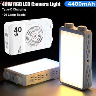 Đèn LED máy ảnh DALTON RGB, Pin 4400mAh Đèn Video LED Mini 2800-9000K, đa chức năng với chân máy CRI / TLCI 90 + Đèn chụp ảnh bỏ túi Chiếu sáng trên máy ảnh