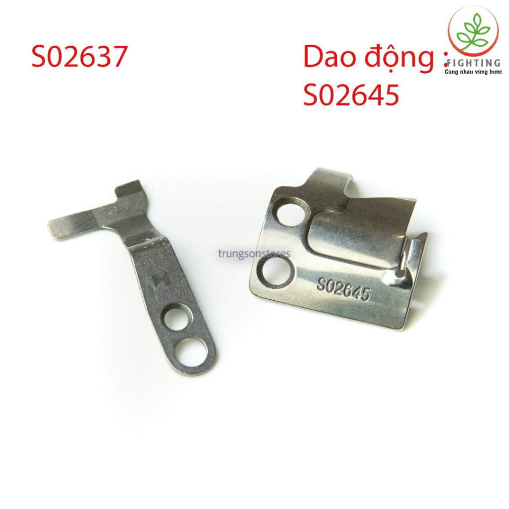 Bộ dao cắt chỉ cho máy may công nghiệp 1 kim điện tử JUKI, BRUCE, JACK , BRUCE > Dao động S02645 - d