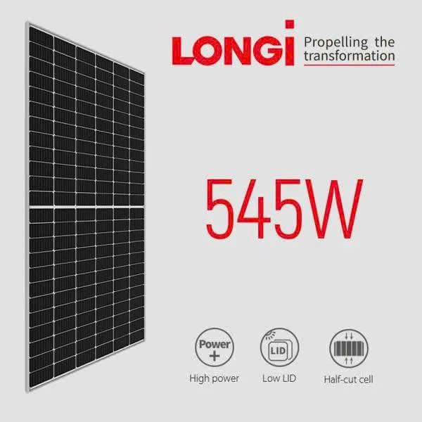 Combo 2 Tấm pin NLMTi JA 545W 2 mặt kính | Hi-MO 5 | LR5-72HBD-545M tự vận chuyển