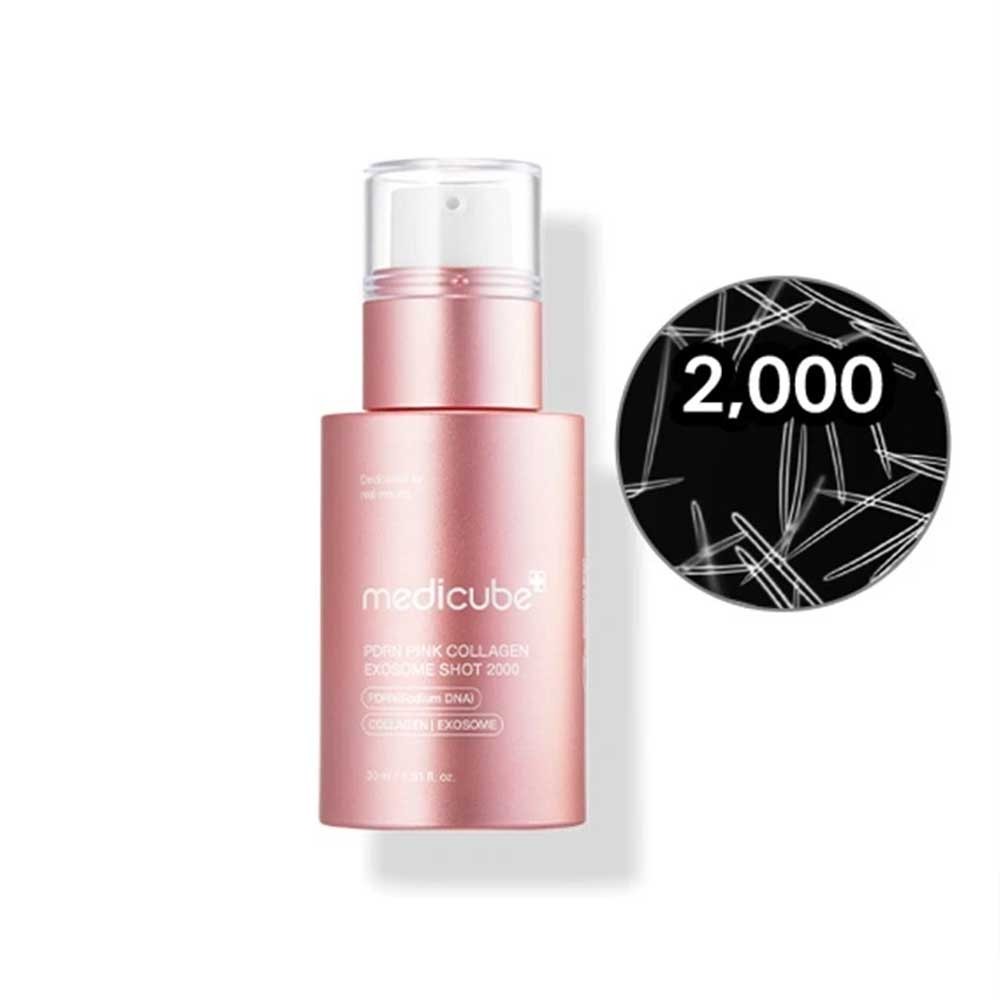 Medicube PDRN Pink Collagen Exosome Shot 2000 Serum 30ml