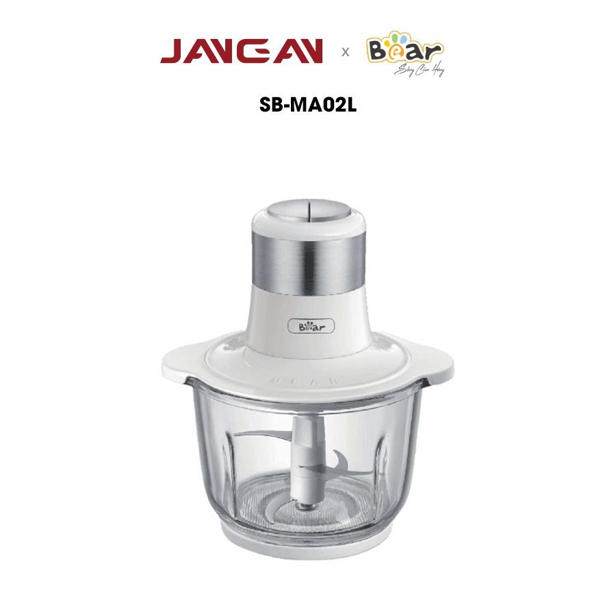 Máy xay thịt Bear 2L SB-MA02L - 2 chế độ xay, công suất 300W mạnh mẽ.