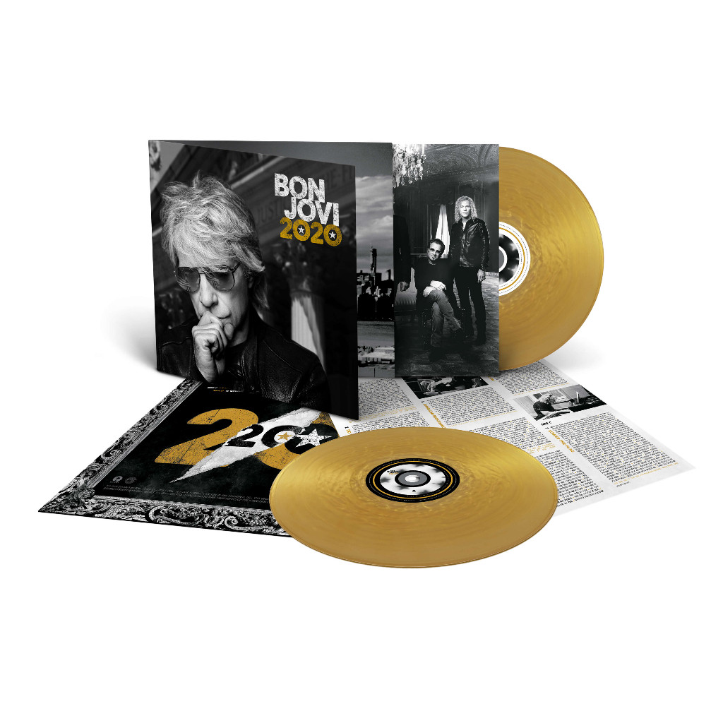 BON JOVI - 2020 (2LP/GOLD VINYL) đĩa than