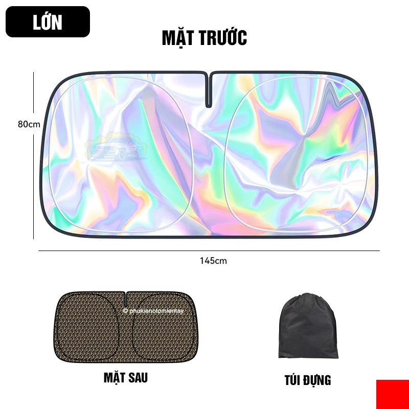 TẤM CHE NẮNG KÍNH CHẮN GIÓ Ô TÔ, TẤM PHẢN QUANG CHE NẮNG XE HƠI NHIỀU MÀU 5