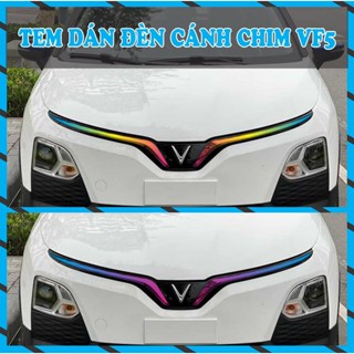 Decal dán đèn xe Vin VF5 nhiều màu sắc lựa chọn, chống nước chống bai màu ( 1 cặp )