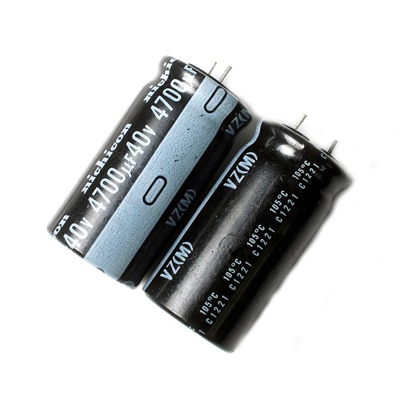 Nichicon 40V 4700uf 18x36mm 105°C Có thể thay thế tụ điện điện phân 35V 4700uf