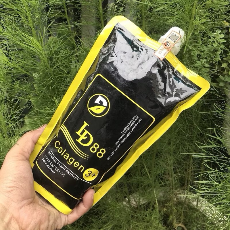 HẤP PHỤC HỒI DƯỠNG TÓC SIÊU MƯỢT THẾ HỆ MỚI COLLAGEN 3+ LD88 500ml