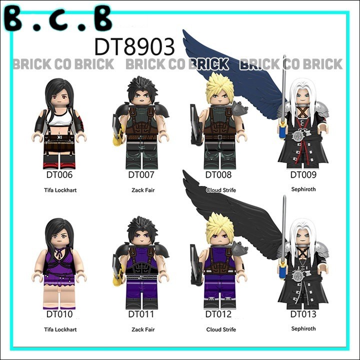 Mô hình Nhân vật Game Huyền Thoại Cuối Cùng Final Fantasy Mô hình Nhân vật Phim Final Fantasy DT8903