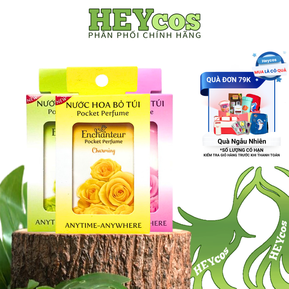 [HOẢ TỐC] Nước Hoa Bỏ Túi Enchanteur 18ml - Hương Thơm Nữ Tính, Lưu Hương Bền Lâu