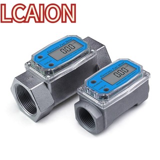 Đồng hồ đo lưu lượng tuabin kỹ thuật số LCAION Xăng chuyên nghiệp Dầu hỏa Methanol Nước 1 / 1.5 / 2 inch PCB Báo lưu lượng điện tử