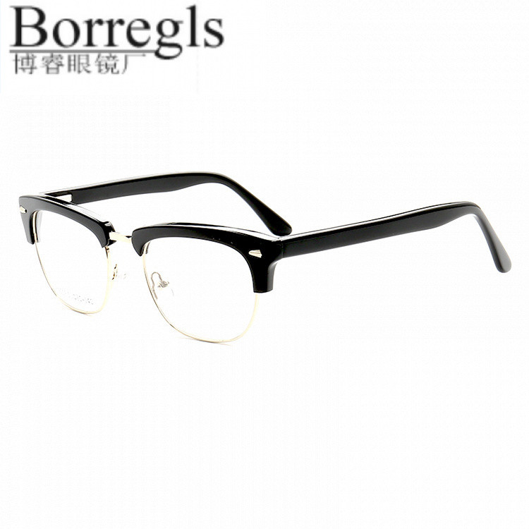 Nhà sản xuất Hàng có sẵn Bán buôn Phong cách mới Nam Nữ Acetate Fiber Retro Acetate Fiber Kính thời 