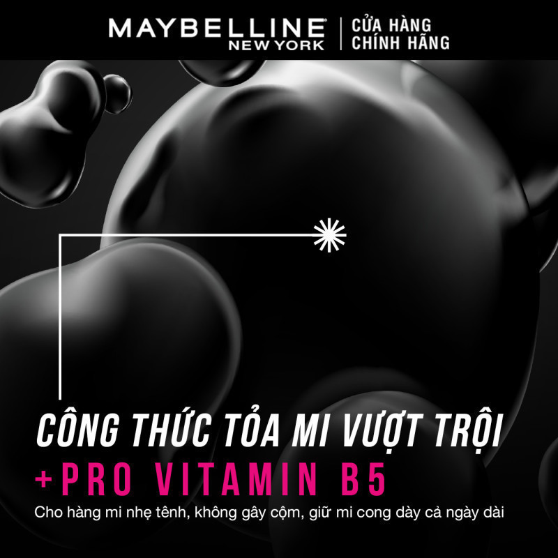 [Mới] Mascara Firework Chuốt Mi Cong Dài và Tỏa Mi 360 Độ Lash Sensational Maybelline New York Waterproof 8.75ml | BigBuy360 - bigbuy360.vn