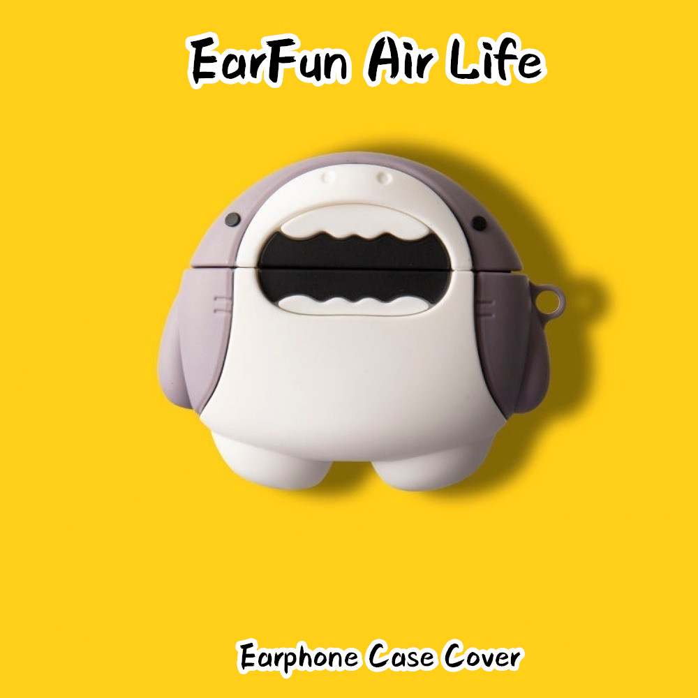 Dành Cho EarFun Air Life Case Hoạt Hình Dễ Thương Silicon Mềm Vỏ Tai Nghe Vỏ NO.1