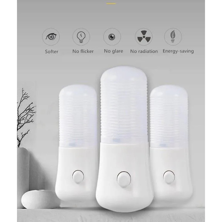 Light Controlled Dream 3000k 6000k LED Night Light Novelty Night Light US Plug Induction Night Lamp