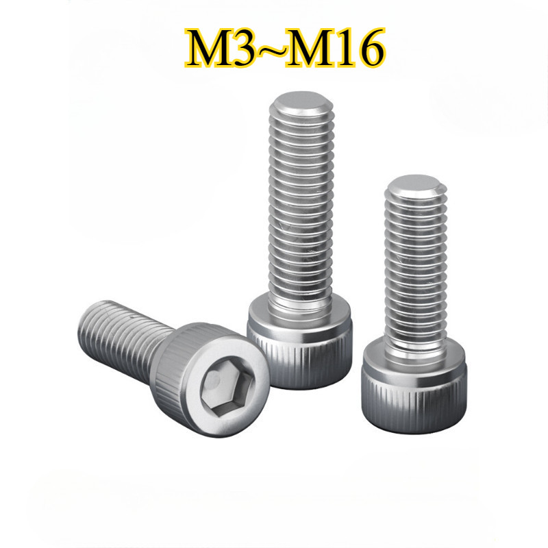 [HYH] Thép không gỉ 304 Ren Ngược Lục Giác Ổ Cắm Vít Ren Ngược Khóa Ngược Bên Trái Bu Lông M3 ~ M16H