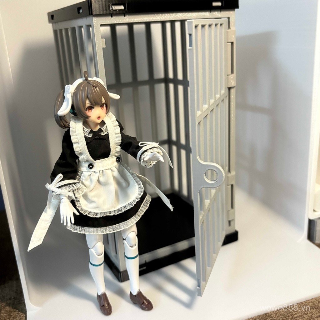 Lồng Nhà Tù Máy cô gái phụ kiện 30ms búp bê figma12 điểm mô hình Shouwu Nữ Thần sắp đặt cảnh người l