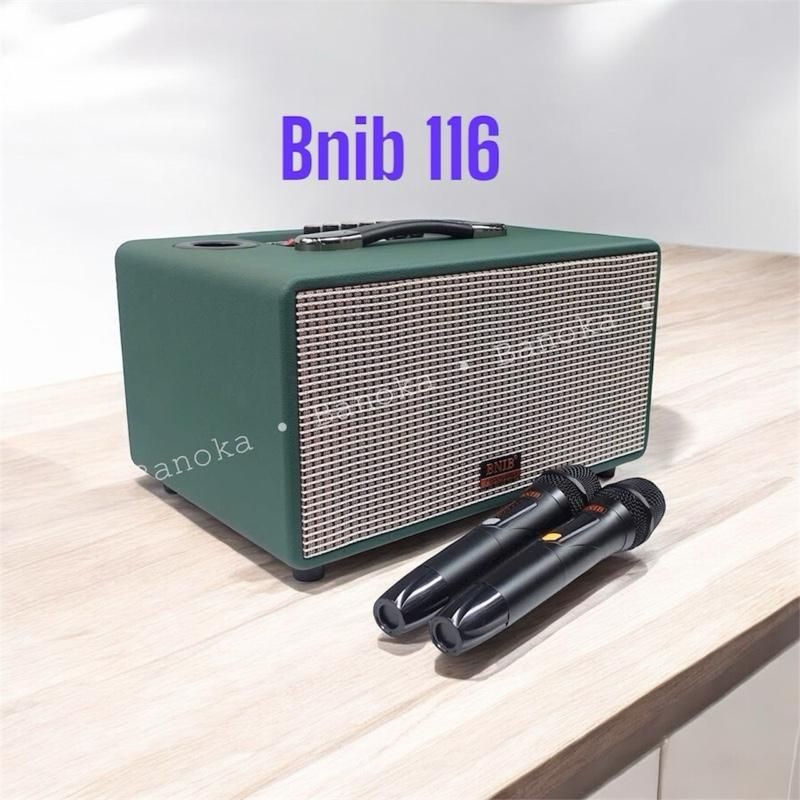 Loa karaoke 2 mic, công suất max 300w loa 3 đường tiếng bass 16